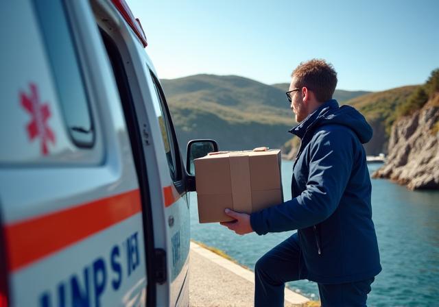 Livraison urgente de matériel médical